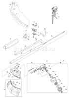 Деталировка(Запчасти) Makita EM3400U