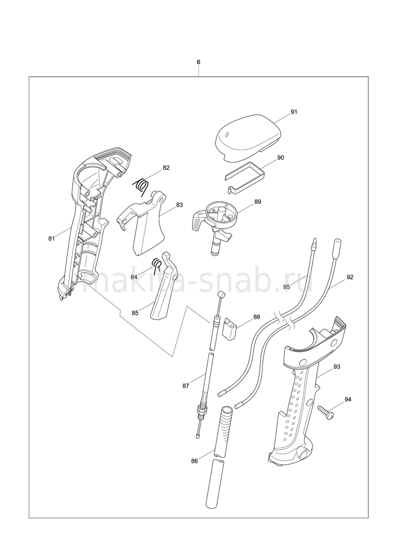 Деталировка(Запчасти) Makita EM3400U 1248378505