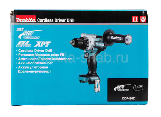 Аккумуляторная дрель-шуруповерт Makita DDF486Z 3060675306