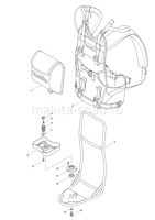 Деталировка(Запчасти) Makita EM4350RH