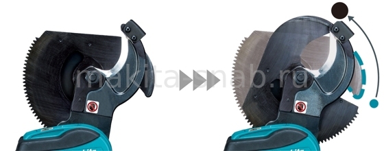 Аккумуляторный резчик кабеля Makita DTC101ZK 4601960711