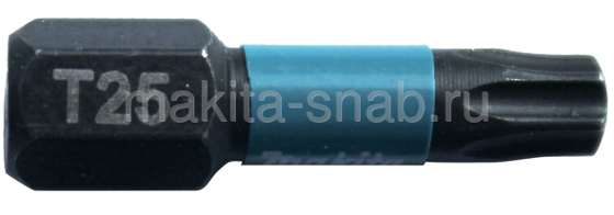 Насадка Impact Black  T25, 25 мм, C-form, 2 шт. Makita B-63688