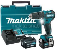 Аккумуляторная ударная дрель-шуруповерт Makita HP332DWME