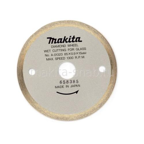 Алмазный диск по стеклу (мокрый рез) Makita A-01323