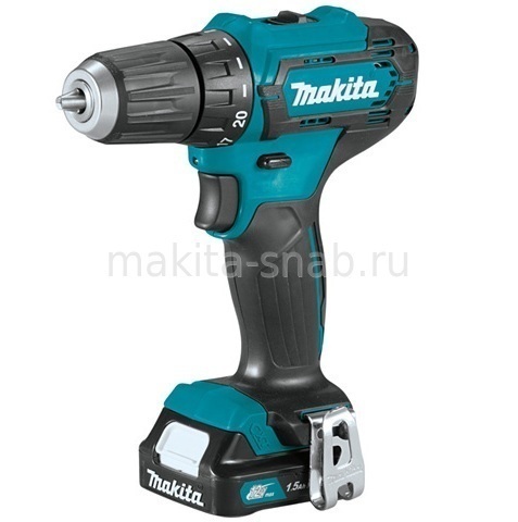 Аккумуляторная дрель-шуруповерт Makita DF333DWAE