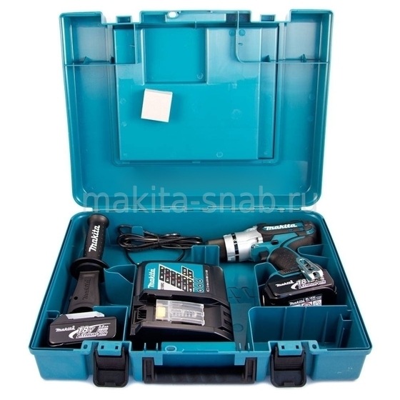 Аккумуляторная дрель-шуруповерт Makita DDF451RFE 1035228905