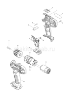 Деталировка(Запчасти) Makita HP331D