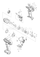 Деталировка(Запчасти) Makita TW060D