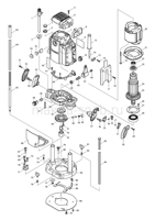 Деталировка(Запчасти) Makita RP2301FC