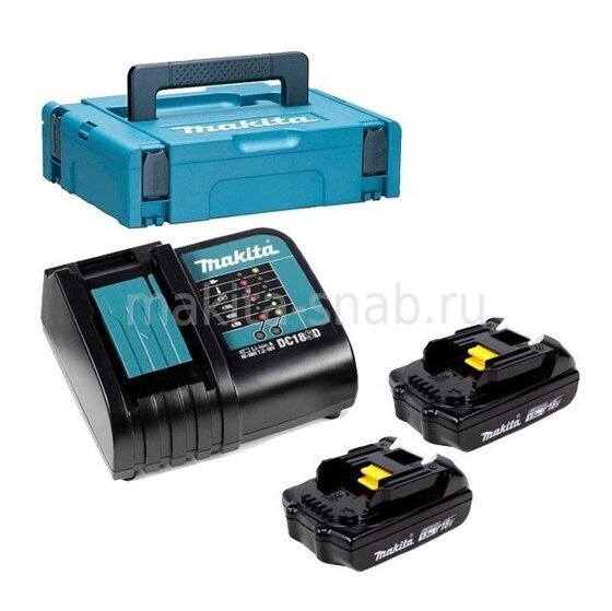 Набор PowerPack DC18SD + BL1815N – 2 шт Makita 197143-8