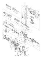 Деталировка(Запчасти) Makita HR2631F