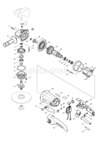 Деталировка(Запчасти) Makita SA7000C