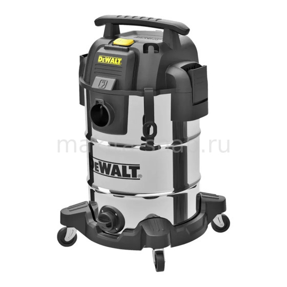 DXV30SAPTA-QT DeWalt Эл. пылесос малошумный 750ВТ 30Л 4234796511