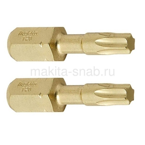 Насадка Impact Gold T20, 25 мм, C-form, 2 шт. Makita B-28416