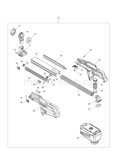 Деталировка(Запчасти) Makita HR2653 1267174305