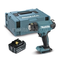 Аккумуляторный термопистолет (Фен) Makita DHG181RT1J