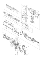 Деталировка(Запчасти) Makita HR2610