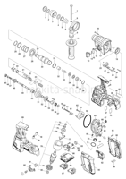 Деталировка(Запчасти) Makita DHR263