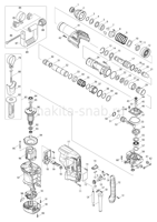 Деталировка(Запчасти) Makita HM0870C