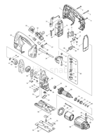 Деталировка(Запчасти) Makita 4350FCT