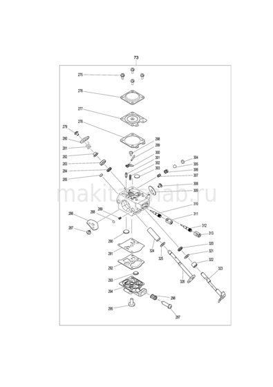 Деталировка(Запчасти) Makita EK7651H 1246375105