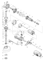 Деталировка(Запчасти) Makita GA5041