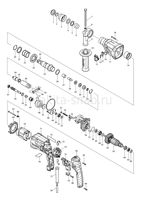 Деталировка(Запчасти) Makita HR2460