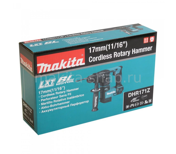 Аккумуляторный перфоратор Makita DHR171Z 4579215511