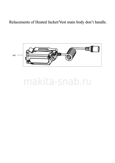 Деталировка(Запчасти) Makita CV102D