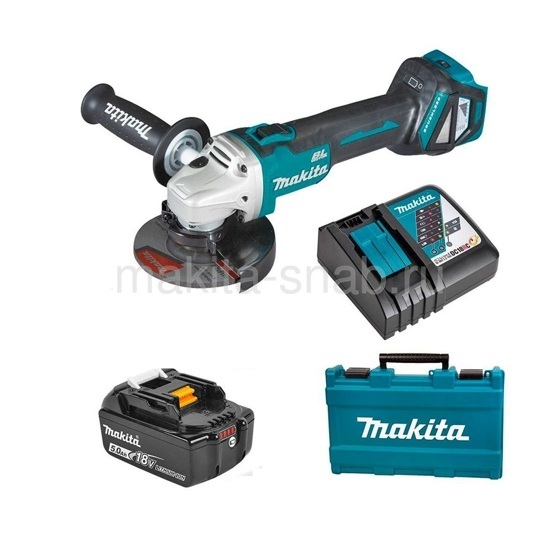 Аккумуляторная углошлифовальная машина Makita DGA511RT 414376307