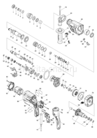 Деталировка(Запчасти) Makita HR2652