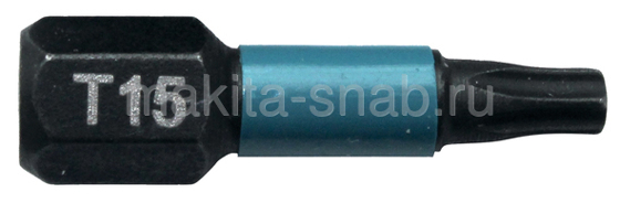 Насадка Impact Black  T15, 25 мм, C-form, 2 шт. Makita B-63666