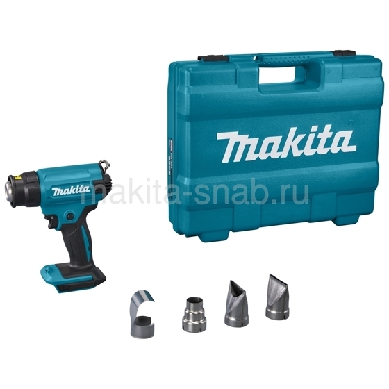 Аккумуляторный термопистолет (Фен) Makita DHG180ZK