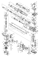 Деталировка(Запчасти) Makita HR4010C