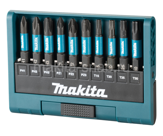 Набор бит Impact Black 50 мм 10 шт. Makita E-12011 470217708