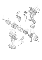 Деталировка(Запчасти) Makita BDF442