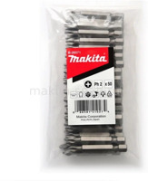 Биты Philips PH2 50 мм 50 шт Makita B-26571