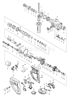 Деталировка(Запчасти) Makita BHR202