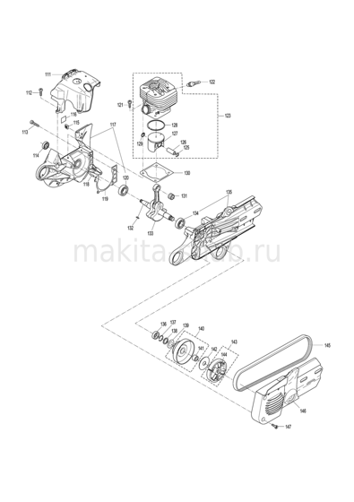 Деталировка(Запчасти) Makita DPC8132 1242816505