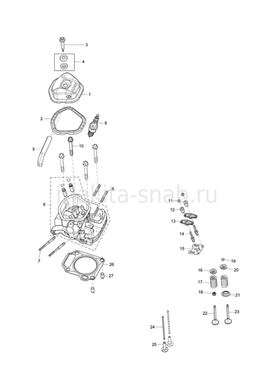 Деталировка(Запчасти) Makita EG6050A