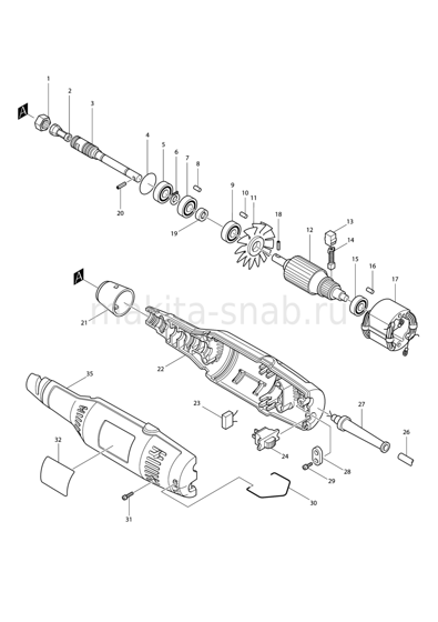 Деталировка(Запчасти) Makita 906