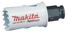 Биметаллическая коронка Makita Ezychange E-03741