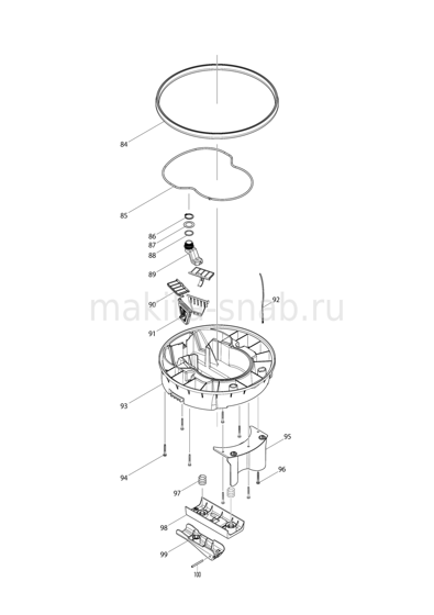 Деталировка(Запчасти) Makita VC3211M 1283762505