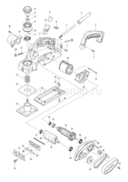 Деталировка(Запчасти) Makita KP0800