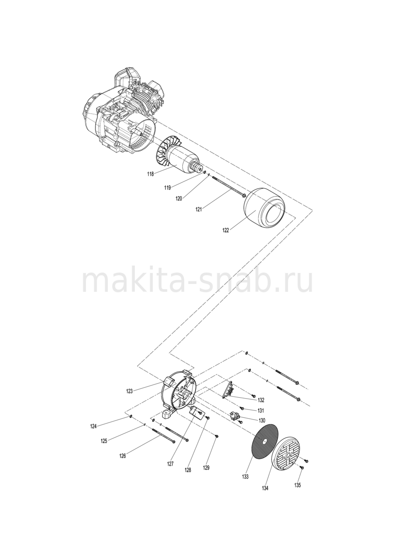 Деталировка(Запчасти) Makita EG2850A 1246295905