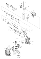 Деталировка(Запчасти) Makita HR166D