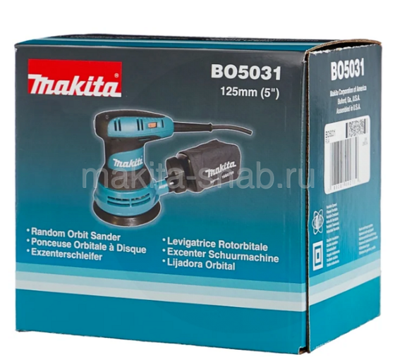 Эксцентриковая шлифмашина Makita BO5031 868428503