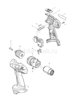 Деталировка(Запчасти) Makita 6281D