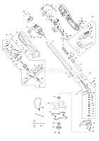 Деталировка(Запчасти) Makita UR2300