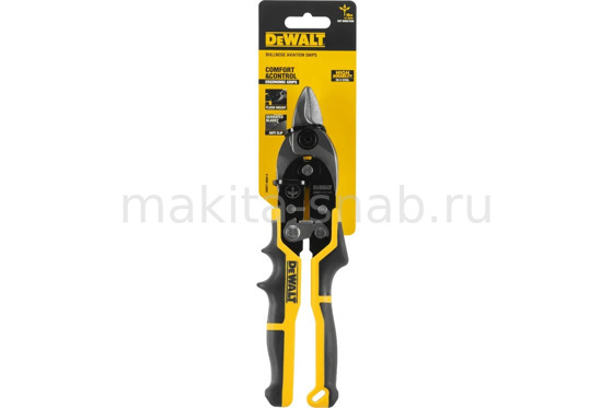 DWHT14694-0 DeWalt Ножницы по металлу BULLNOSE с короткими губками